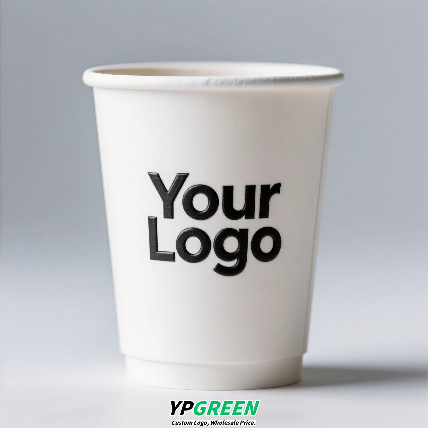 12oz Cold Foil Black Coffee Paper Cup | Corrugated Cup Sleeve | Single & Double Cup Carrier | Non-Woven Tote Bag