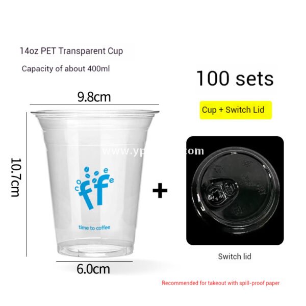 12oz 380ml Light Blue Hollow Coffee Paper Cup + Coffee Hand-Carry Tyvek Bag | Insulated Disposable Cup Set