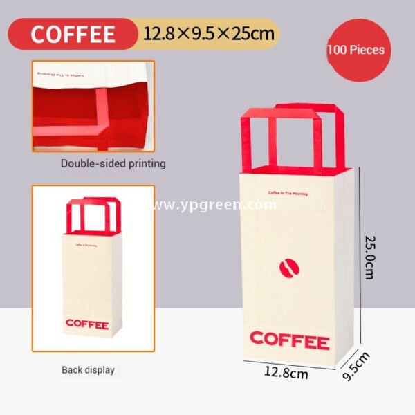 Red Black Cold Stamped Hollow Paper Cups 10oz 330ml 360ml with Leak-Proof Spiral Bottom – Manufacturer Wholesale Supply
