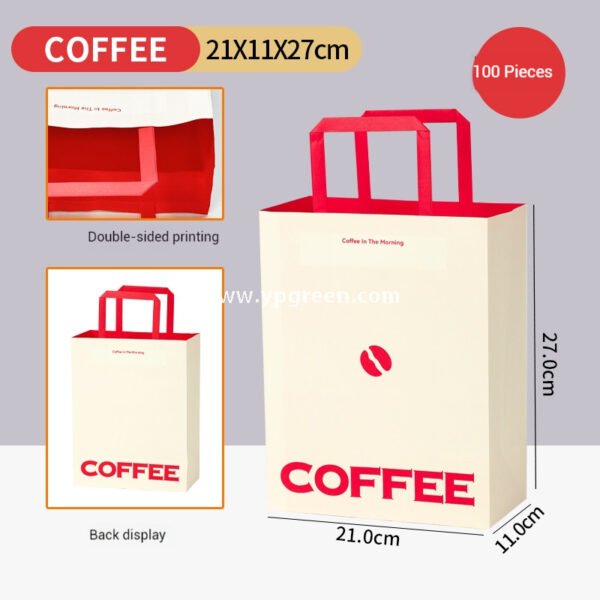 Red Black Cold Stamped Hollow Paper Cups 10oz 330ml 360ml with Leak-Proof Spiral Bottom – Manufacturer Wholesale Supply