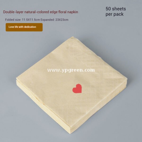 Eco Kraft Coffee Cup 280ml | Heart Gold Stamping Disposable Paper Cup Factory