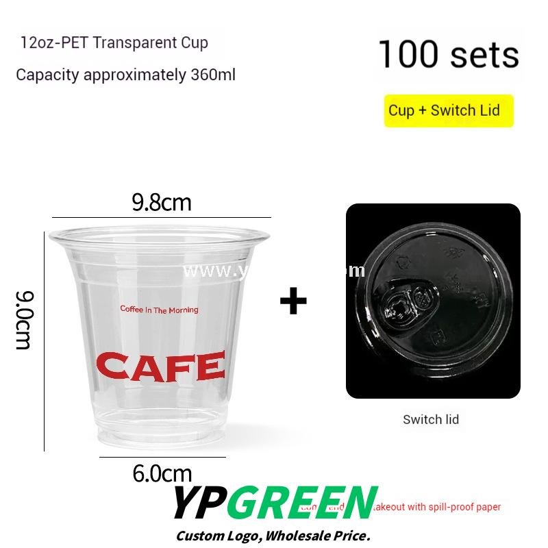 Red Black Cold Stamped Hollow Paper Cups 10oz 330ml 360ml with Leak-Proof Spiral Bottom – Manufacturer Wholesale Supply