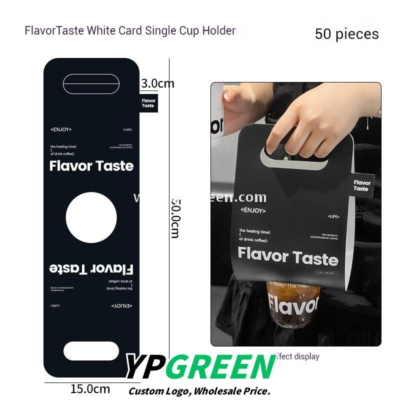 330ml Hot Cold Textured Paper Cup + PET U-Cup + Custom Woven Tote Bag for Coffee & Drinks