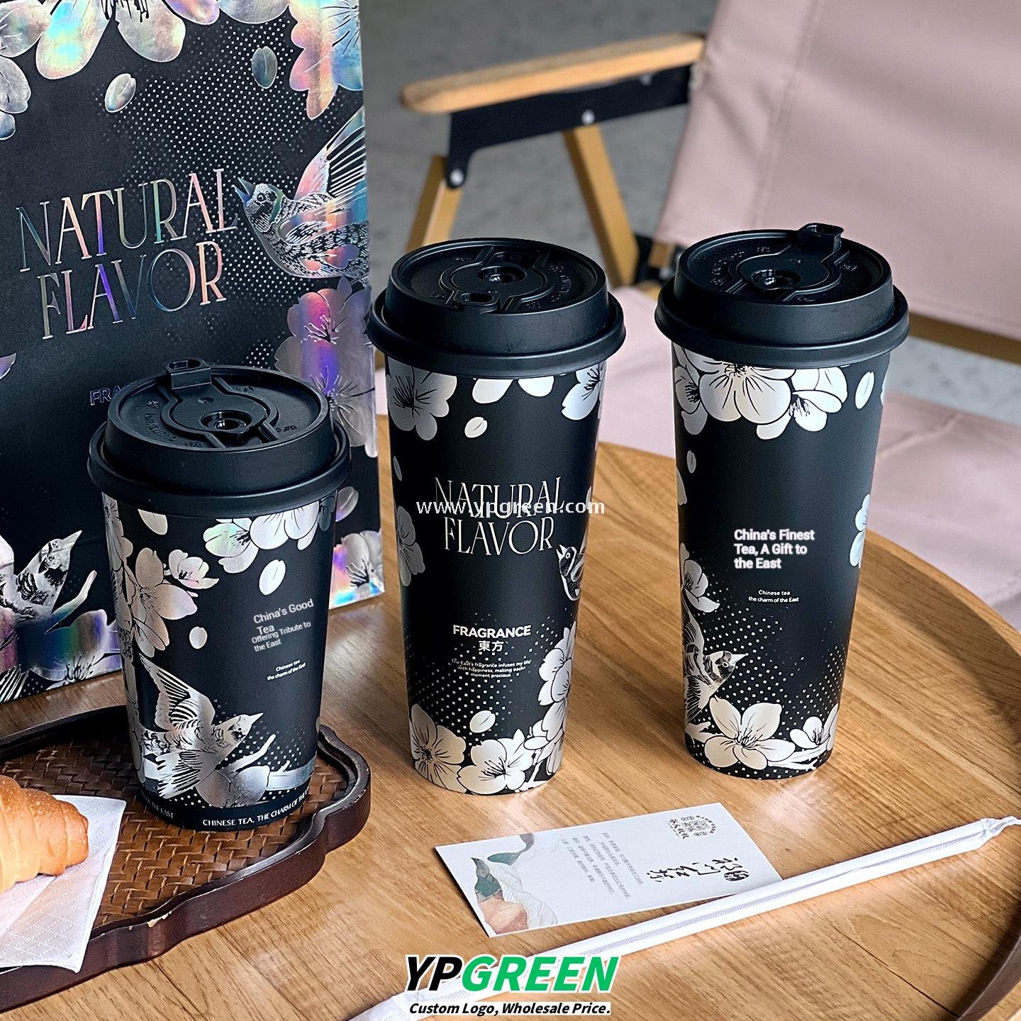 Matte Metallic 650ml PP Injection Cup | 90mm Diameter | Hot & Cold Drink Safe