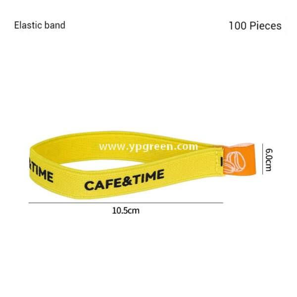Hot & Cold Drink Cup Set | 330ml Yellow Tactile Paper Cup + 500ml PET Clear Cup