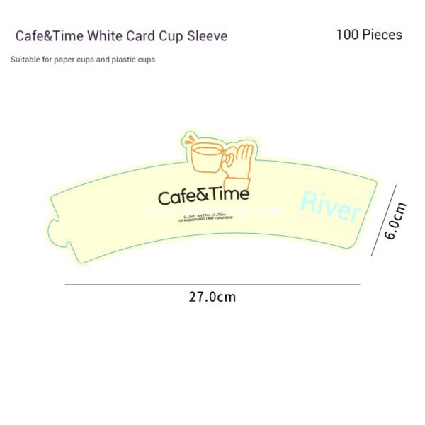 Hot & Cold Drink Cup Set | 330ml Yellow Tactile Paper Cup + 500ml PET Clear Cup