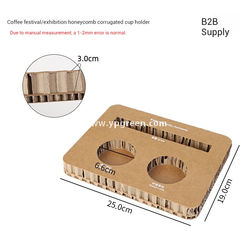 Trial Coffee Cup Stand & Cardboard Tray Combo | Exhibition & Sampling Cup Holder | Cat, Heart, Round, Square Designs