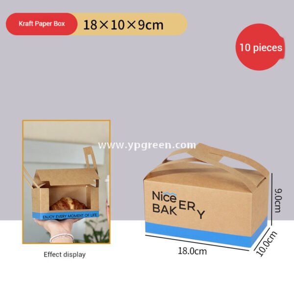 400ml 8oz Double-Laminated Coffee Paper Cup + Original DuPont Handbag + Kraft Paper Box + Laminated Triangle Bag