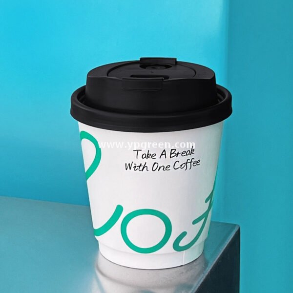 14oz UV Print PET Transparent Cups 330ml – 9.8×6.0×10.7cm Hollow Paper Cup Design Manufacturer Wholesale