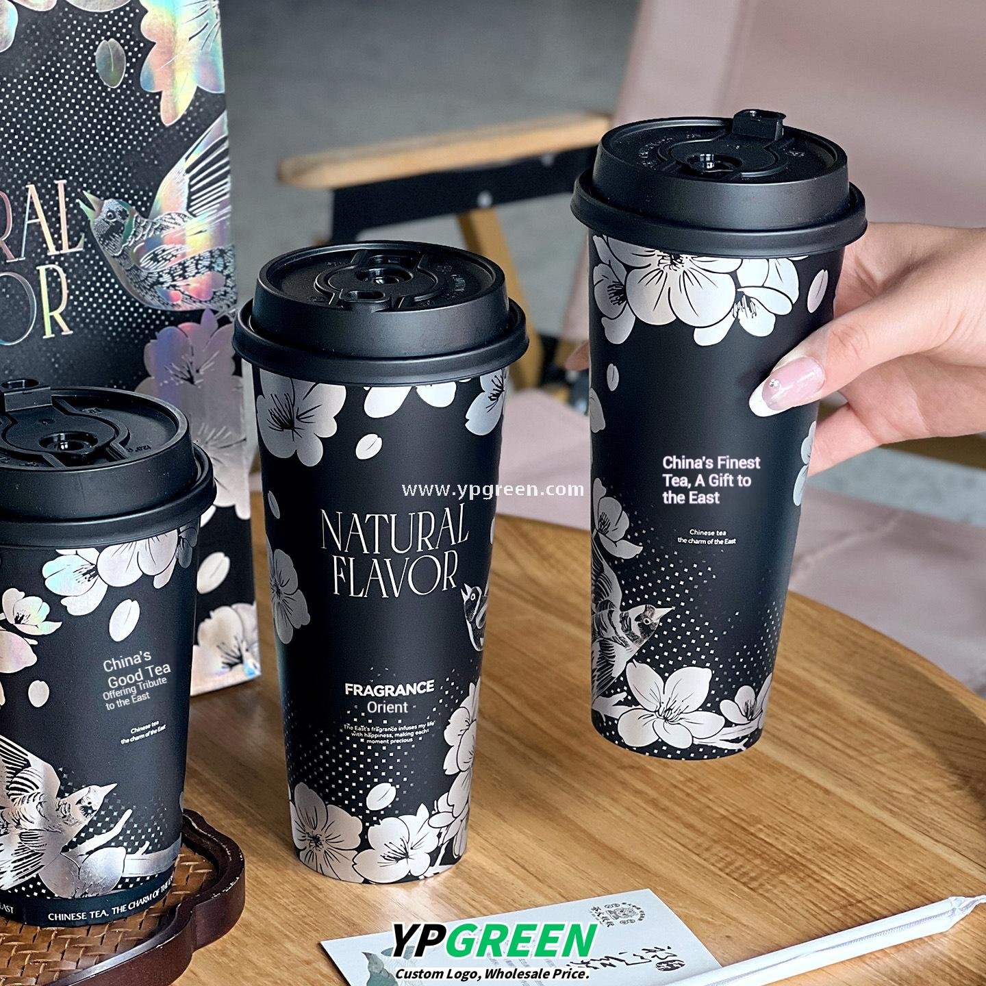 Matte Metallic 650ml PP Injection Cup | 90mm Diameter | Hot & Cold Drink Safe