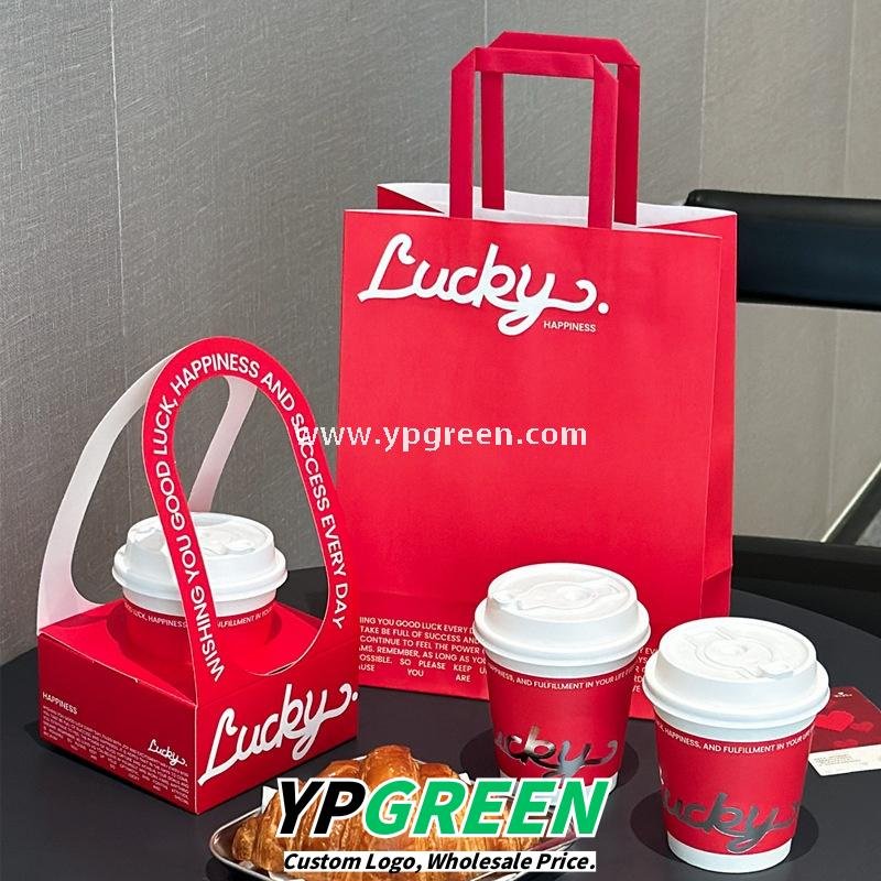 330ml Hot Stamping Silver Hollow Paper Cup – Valentine’s Day Coffee & Milk Tea Disposable Cup Wholesale