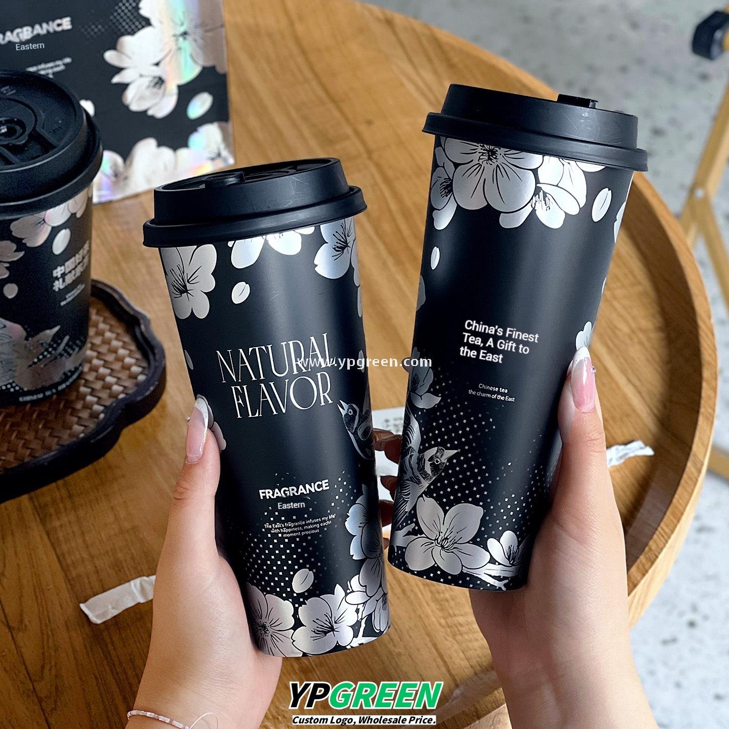 Matte Metallic 650ml PP Injection Cup | 90mm Diameter | Hot & Cold Drink Safe