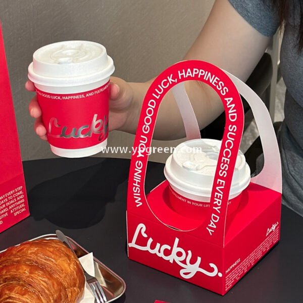 330ml Hot Stamping Silver Hollow Paper Cup – Valentine’s Day Coffee & Milk Tea Disposable Cup Wholesale