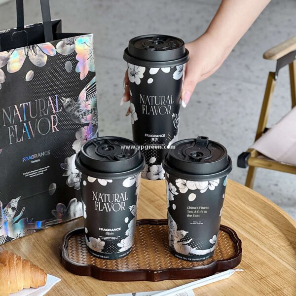 Matte Metallic 650ml PP Injection Cup | 90mm Diameter | Hot & Cold Drink Safe
