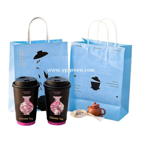 16oz 550ml Rotating Paper Cup | Hot Stamping & Hollow-Cut Coffee Cup | Premium Disposable Creative Cup with Custom Logo Printing