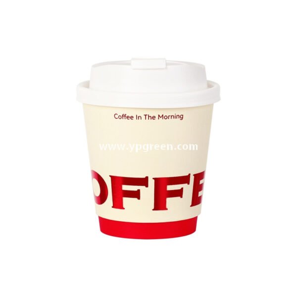 Red Black Cold Stamped Hollow Paper Cups 10oz 330ml 360ml with Leak-Proof Spiral Bottom – Manufacturer Wholesale Supply