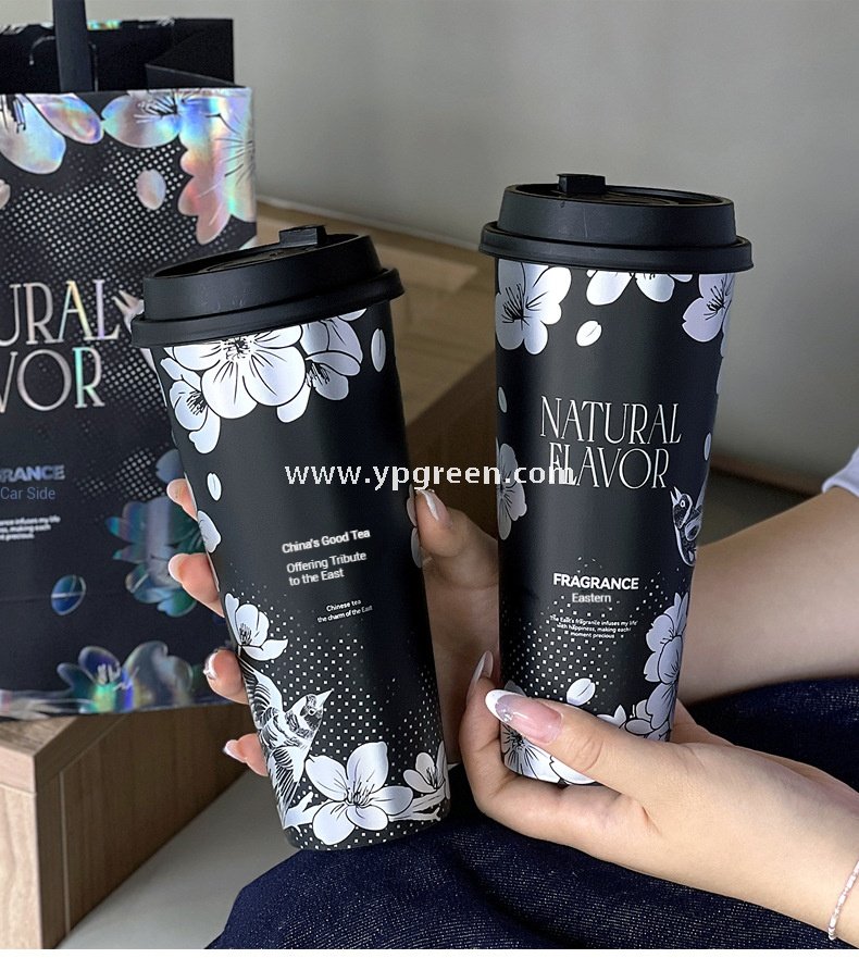 Matte Metallic 650ml PP Injection Cup | 90mm Diameter | Hot & Cold Drink Safe
