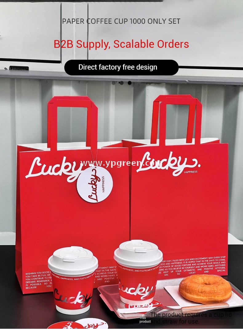 10oz Red Hot Stamping Silver Hollow Paper Cup | 330ml Disposable Coffee Cup | Double Wall Insulated Takeaway Cup