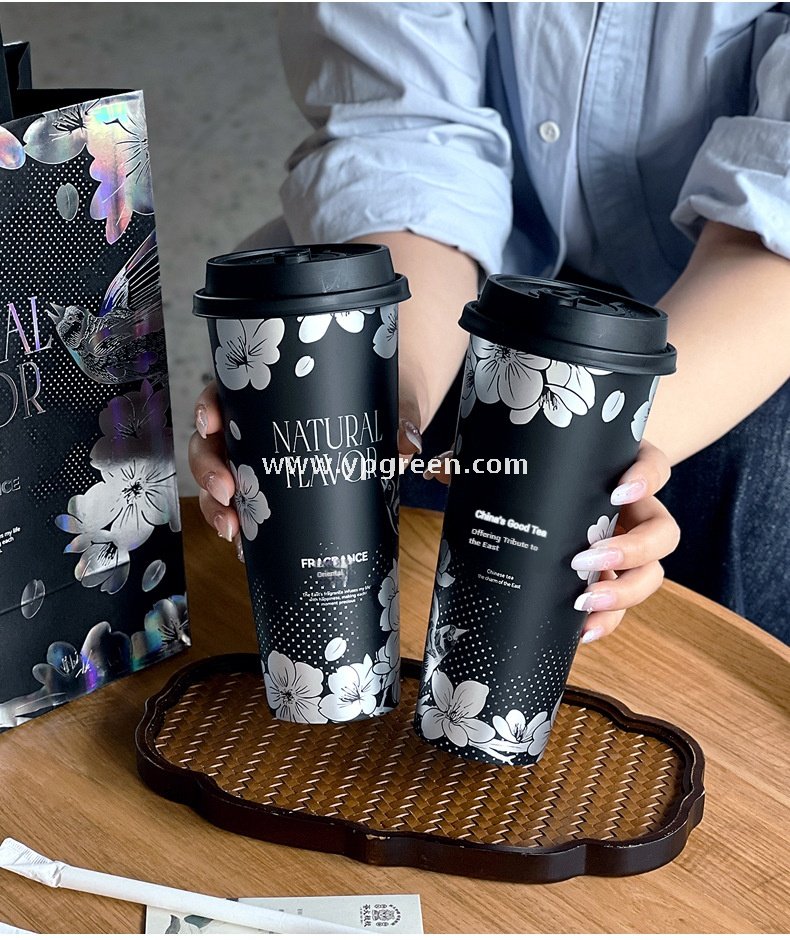 Matte Metallic 650ml PP Injection Cup | 90mm Diameter | Hot & Cold Drink Safe