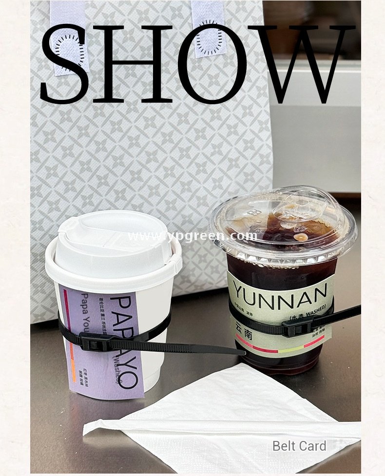 360ml Creative Zipper Tie Coffee Cup with Lid | Disposable Milk Tea & Hot Drink Cup | Takeaway Packaging