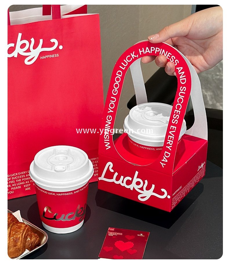 330ml Hot Stamping Silver Hollow Paper Cup – Valentine’s Day Coffee & Milk Tea Disposable Cup Wholesale