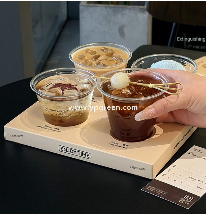 Trendy Coffee Cup Insert Tray | Creative Disposable Paper Holder for Coffee, Milk Tea & Dirty Cups