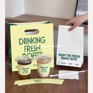 360ml 400ml 500ml PET Disposable Milk Tea Cups with Adjustable Sleeves, Dome Lid, Flat Lid & Switch Lid – Wholesale Factory Supply