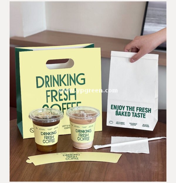 360ml 400ml 500ml PET Disposable Milk Tea Cups with Adjustable Sleeves, Dome Lid, Flat Lid & Switch Lid – Wholesale Factory Supply