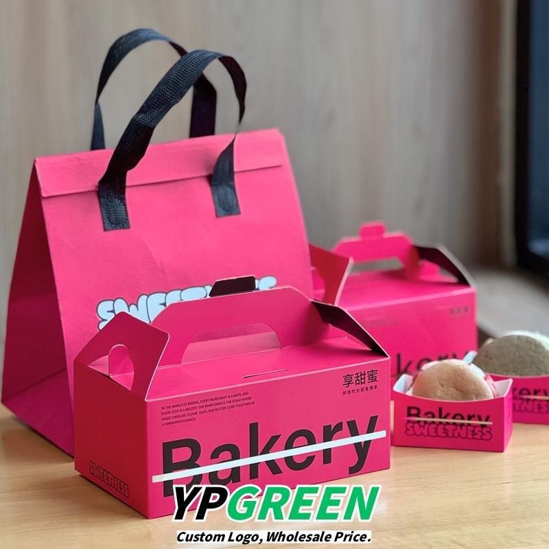 Wholesale High-End Handheld Boxes for Soufflé and Small Cake Takeout - Lower Cost, Direct Source