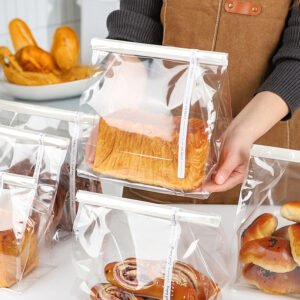 Wholesale Transparent Bags for Toast, Sandwiches, Bagels, and Baguettes Takeout - Factory Price Guarantee