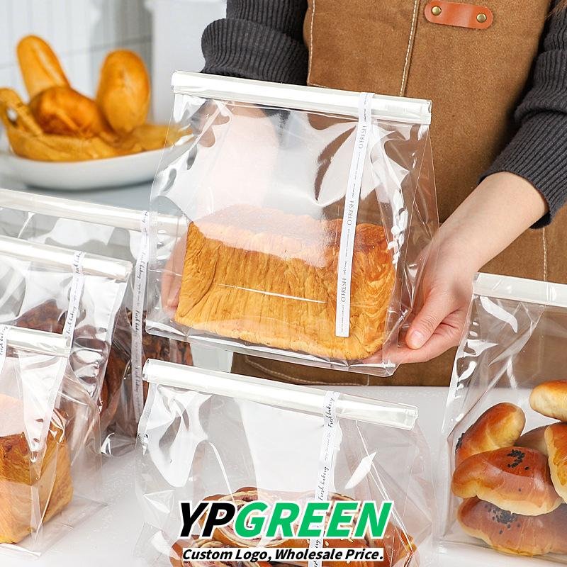 Wholesale Transparent Bags for Toast, Sandwiches, Bagels, and Baguettes Takeout - Factory Price Guarantee