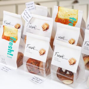 Wholesale Creative Food-Grade Thickened Anti-Oil Self-Seal Bags for Sliced Toast Packaging - Factory Direct Supply