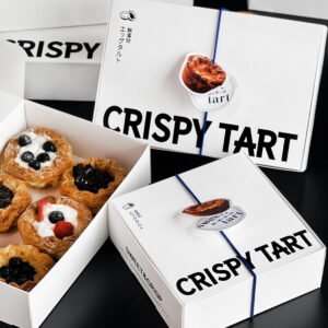 Wholesale White Minimalist Thickened Boxes for 4-6 Egg Tarts Takeout - Direct Factory