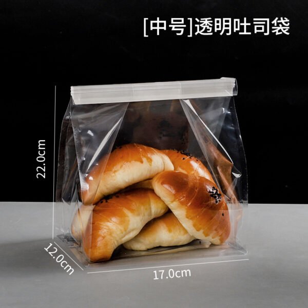Wholesale Transparent Bags for Toast, Sandwiches, Bagels, and Baguettes Takeout - Factory Price Guarantee