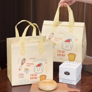 Custom Disposable Bags for Tiramisu and Mousse Cake Packaging - Reliable Supplier