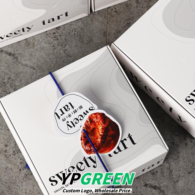 Wholesale 4-Compartment Takeout Boxes for Portuguese Egg Tarts and Pastries - Direct Factory