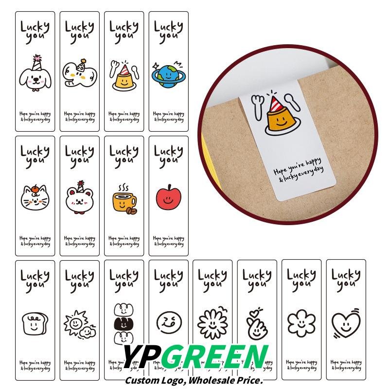 Wholesale Super Cute Cartoon Stickers for Bakery and Drink Sealing - Custom Manufacturing Service