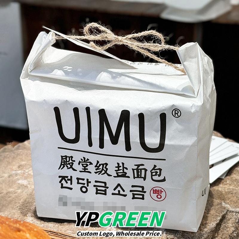 Wholesale Trendy Unique Salt Bread Handheld Bags in Simple IG Style for Bakery Takeout - Factory Price Guarantee