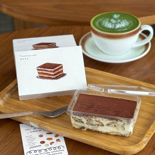 Wholesale Rectangular Tiramisu Cake Boxes and Handheld Bags for Layered Desserts - Factory-to-Buyer Channel