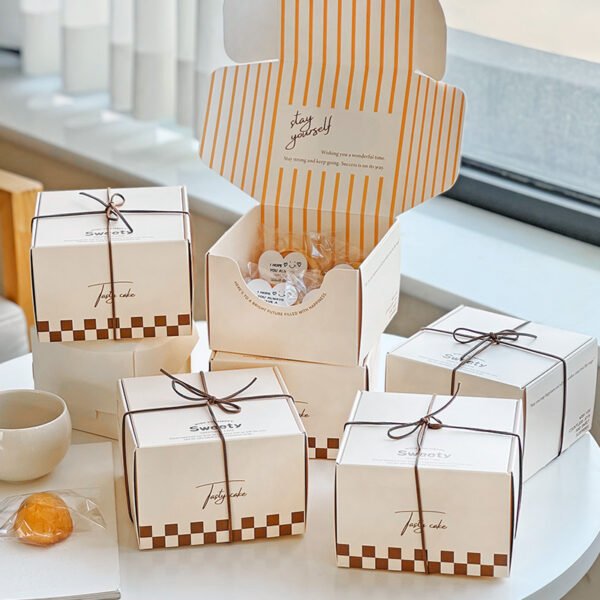 Wholesale Korean IG Style Boxes for Madeleine Scones and Macarons Takeout - Direct Sourcing Partner