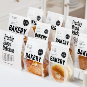 Wholesale Transparent Window Self-Seal Kraft Bags for 450g Toast and Sliced European Bread - Factory to Business