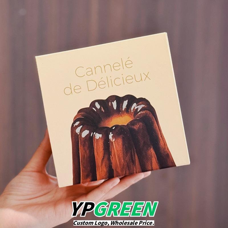 Wholesale Creative 4-Pack Boxes for Canelé and Small Pastry Takeout - Direct Sourcing Partner