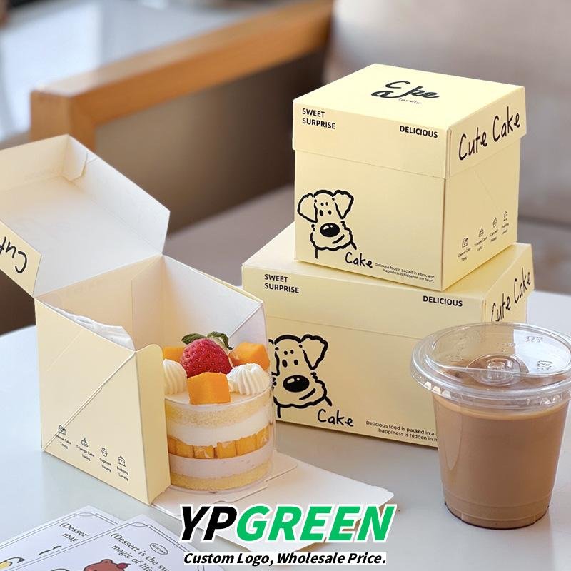 Wholesale 2-Inch Petit Four Boxes for Cut Small Cakes and French Dessert Takeout - Factory Direct Supply