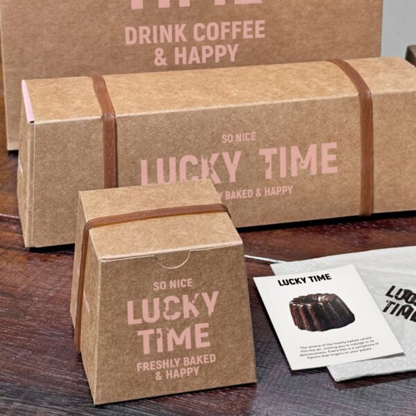 Custom IG-Style Packaging for Bakery Canelé and Pastry Takeout - Reliable Supplier