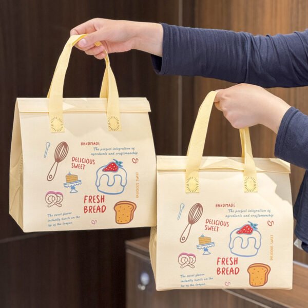 Custom Disposable Bags for Tiramisu and Mousse Cake Packaging - Reliable Supplier