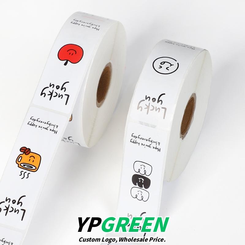 Wholesale Super Cute Cartoon Stickers for Bakery and Drink Sealing - Custom Manufacturing Service