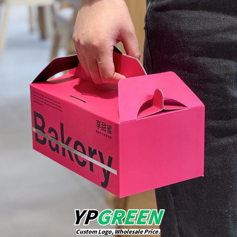 Wholesale High-End Handheld Boxes for Soufflé and Small Cake Takeout - Lower Cost, Direct Source