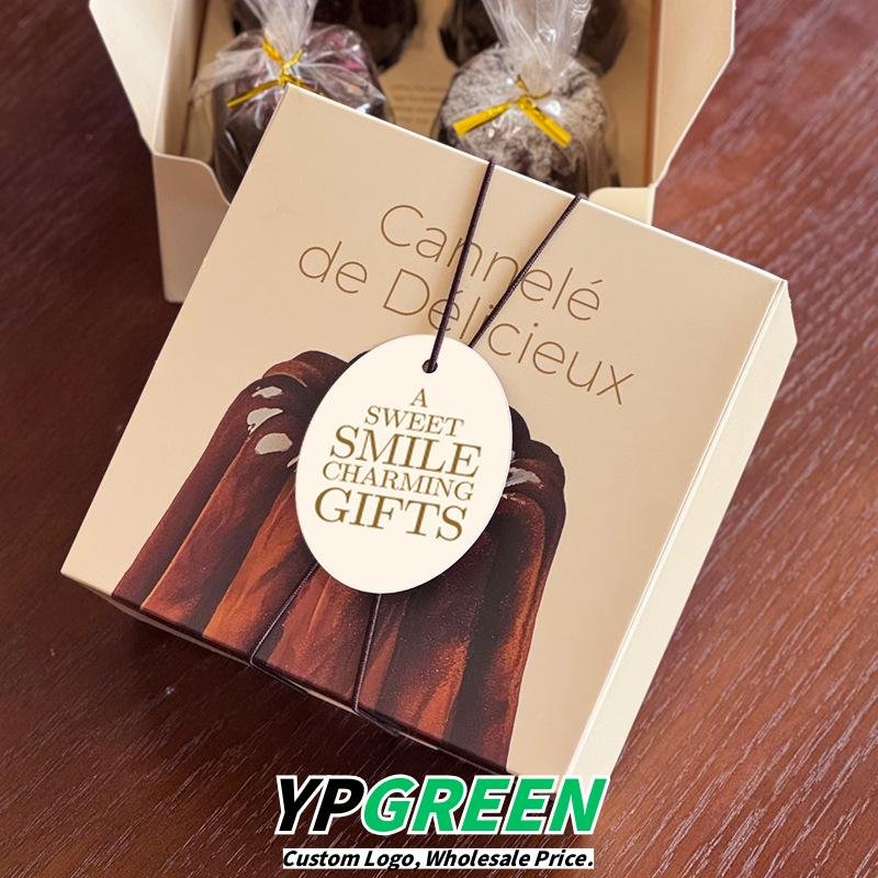 Wholesale Creative 4-Pack Boxes for Canelé and Small Pastry Takeout - Direct Sourcing Partner