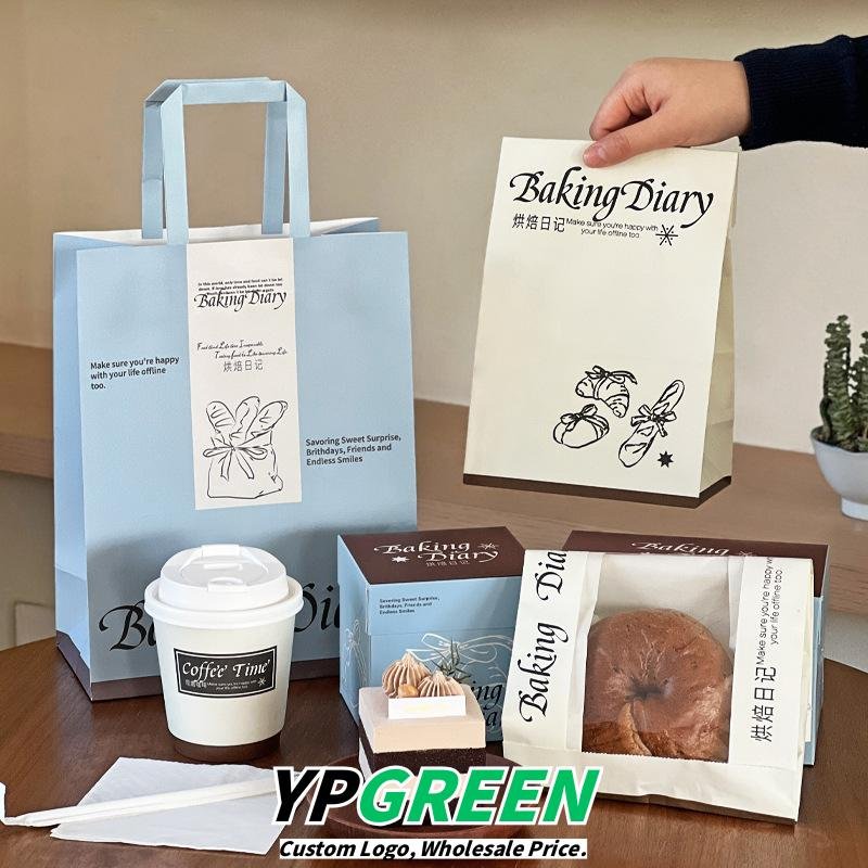 Wholesale Blue French Cream Style Series Packaging for Small Cakes and Bakery Takeout - Supplier Cost Advantage