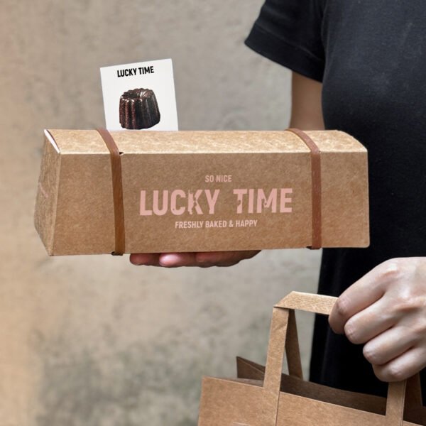 Custom IG-Style Packaging for Bakery Canelé and Pastry Takeout - Reliable Supplier